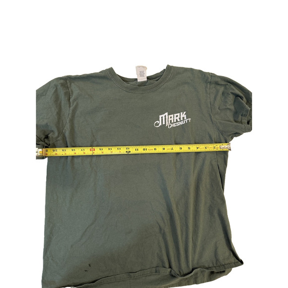 Mark Chesnutt Shirt Women Large 90s Vintage TX Country Proud To Be An American - Picture 2 of 5